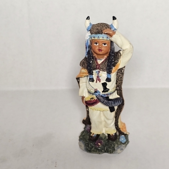 Indian figurine. 5in tall - Picture 1 of 2